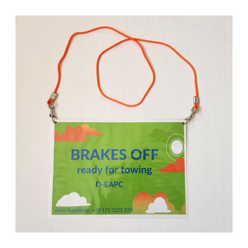 Kordel für Warnschild Braks-OFF / ON Kordel für Warnschild Braks-OFF / ON